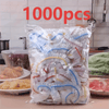 1000 elastycznych jednorazowych pokrywek do żywności, pokrywki z PE do misek i talerzy 35 cm