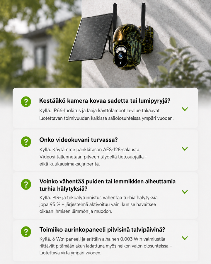 Bezprzewodowa kamera bezpieczeństwa zasilana energią słoneczną z 4G LTE lub Wi-Fi, 2K, PTZ, noktowizor