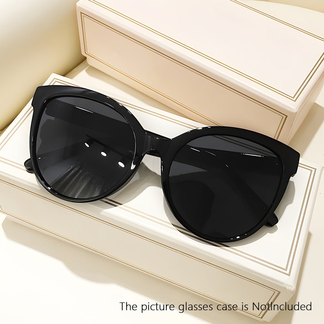 Luksusowe okulary przeciwsłoneczne cat-eye dla kobiet – oversize i stylowe na słoneczne dni