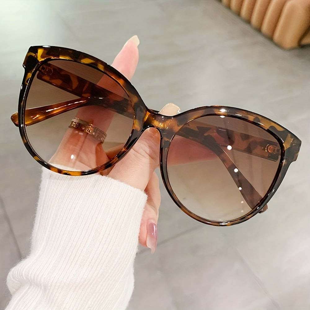 Luksusowe okulary przeciwsłoneczne cat-eye dla kobiet – oversize i stylowe na słoneczne dni