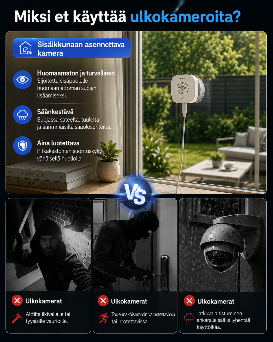 Kamera bezpieczeństwa Window Watch – zamień każde okno w kamerę bezpieczeństwa