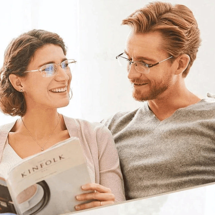 Zaawansowane multifokalne okulary do czytania z filtrem światła niebieskiego – SapphireView