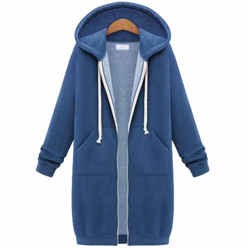 Casualowy długi kardigan damski - CozyZip