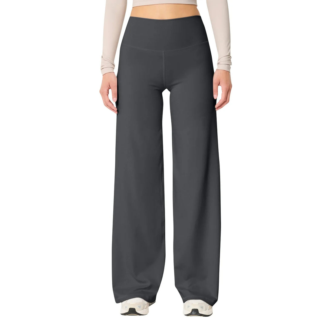 Wysokie Spodnie Yoga Stretch dla Kobiet – Flattering Fit i Komfort przez Cały Dzień