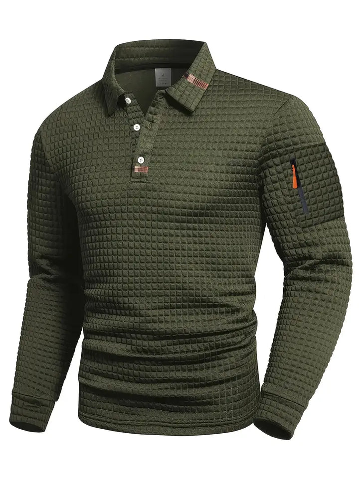 Riko™ | Nowoczesny pikowany sweter casual