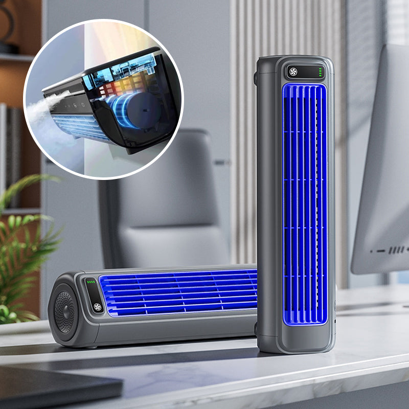 AirWave Przenośna Ładowalna Klimatyzacja z 12-godzinną Baterią