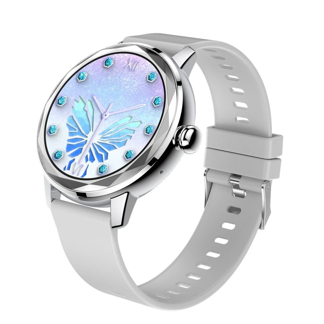 Smartwatch damski Smart Gold – luksusowy zegarek sportowy ze stali nierdzewnej