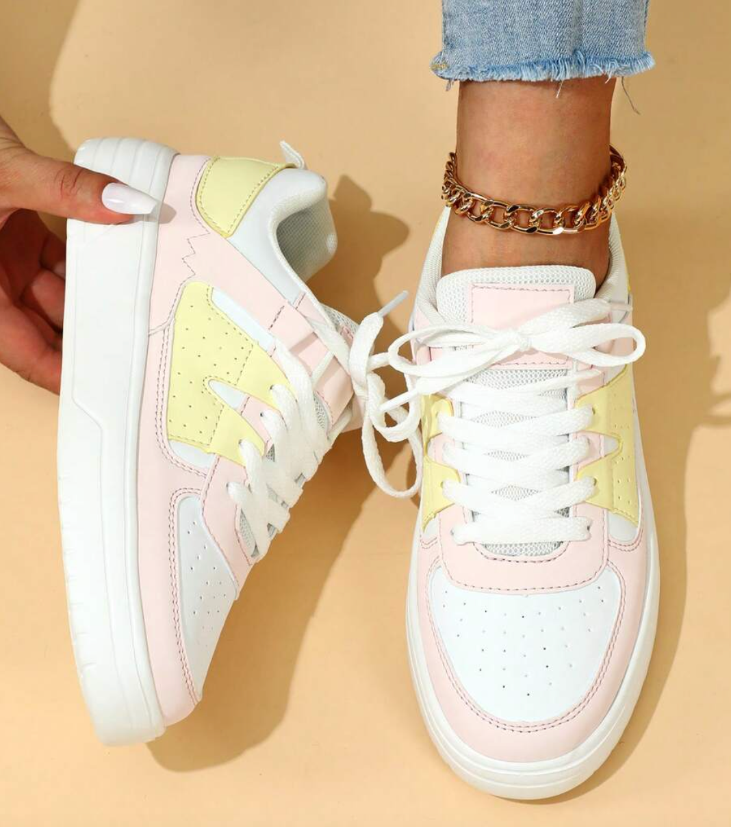 Kobiece Sneakersy Sportowe Komfort z Codzienną Elegancją