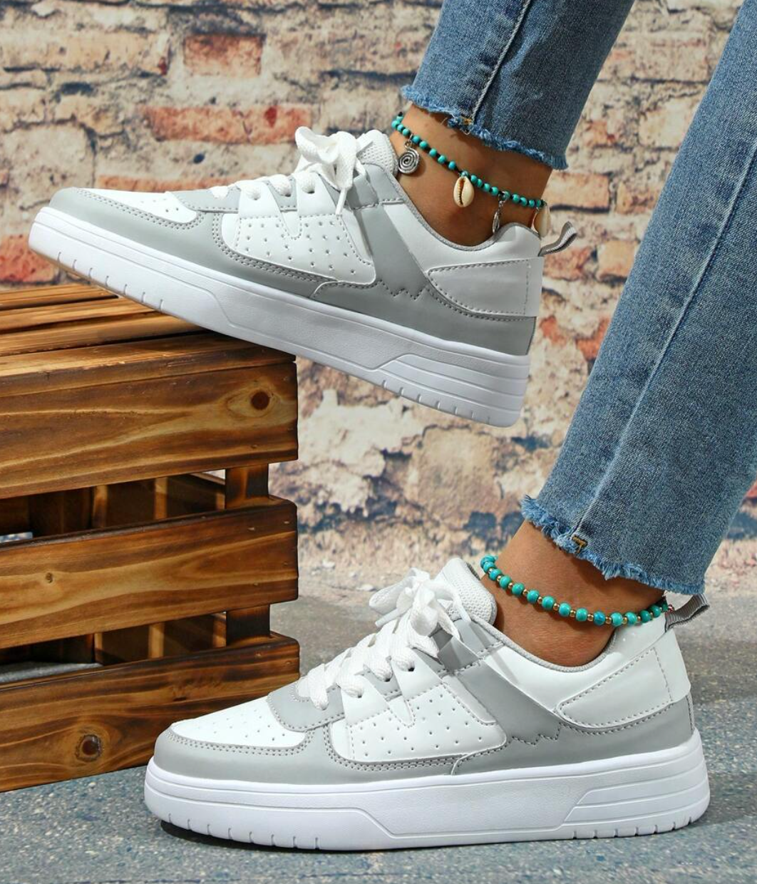 Kobiece Sneakersy Sportowe Komfort z Codzienną Elegancją