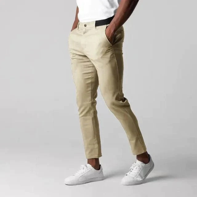 Męskie Stretch Chino Wygodne i Stylowe