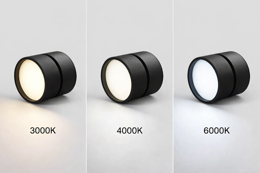 Nowoczesna regulowana lampa sufitowa LED