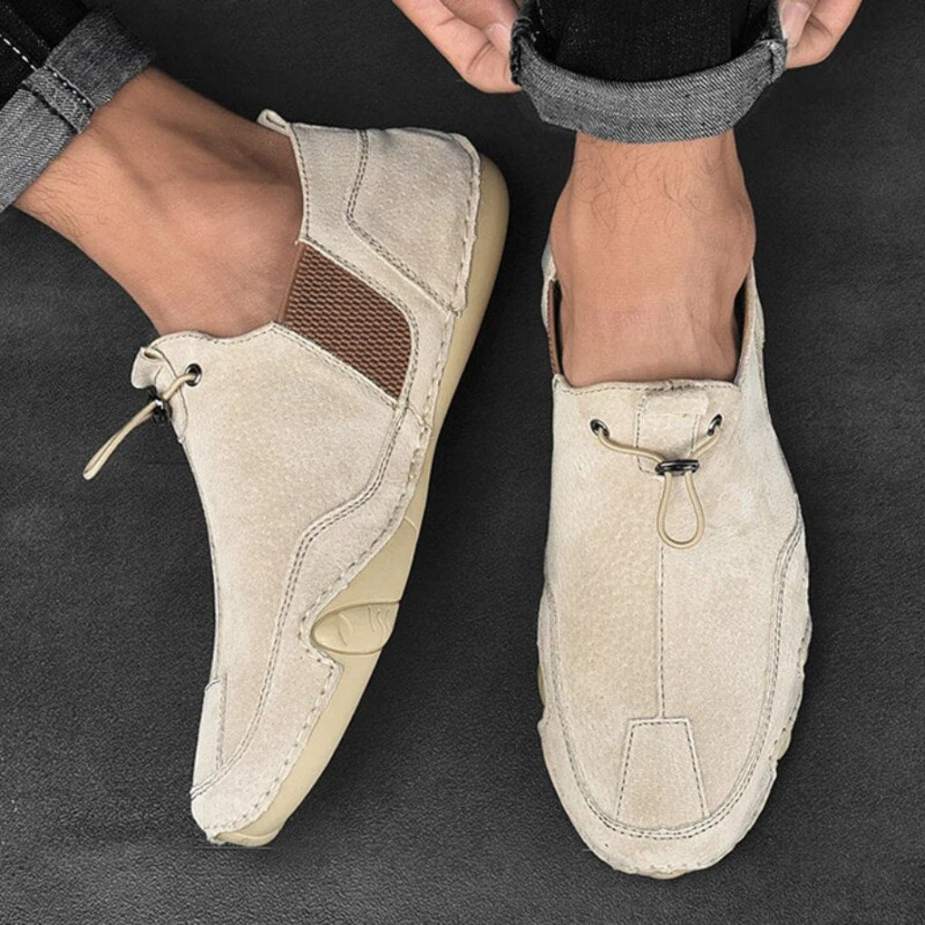 Buty ortopedyczne męskie ze skóry naturalnej - Harmen