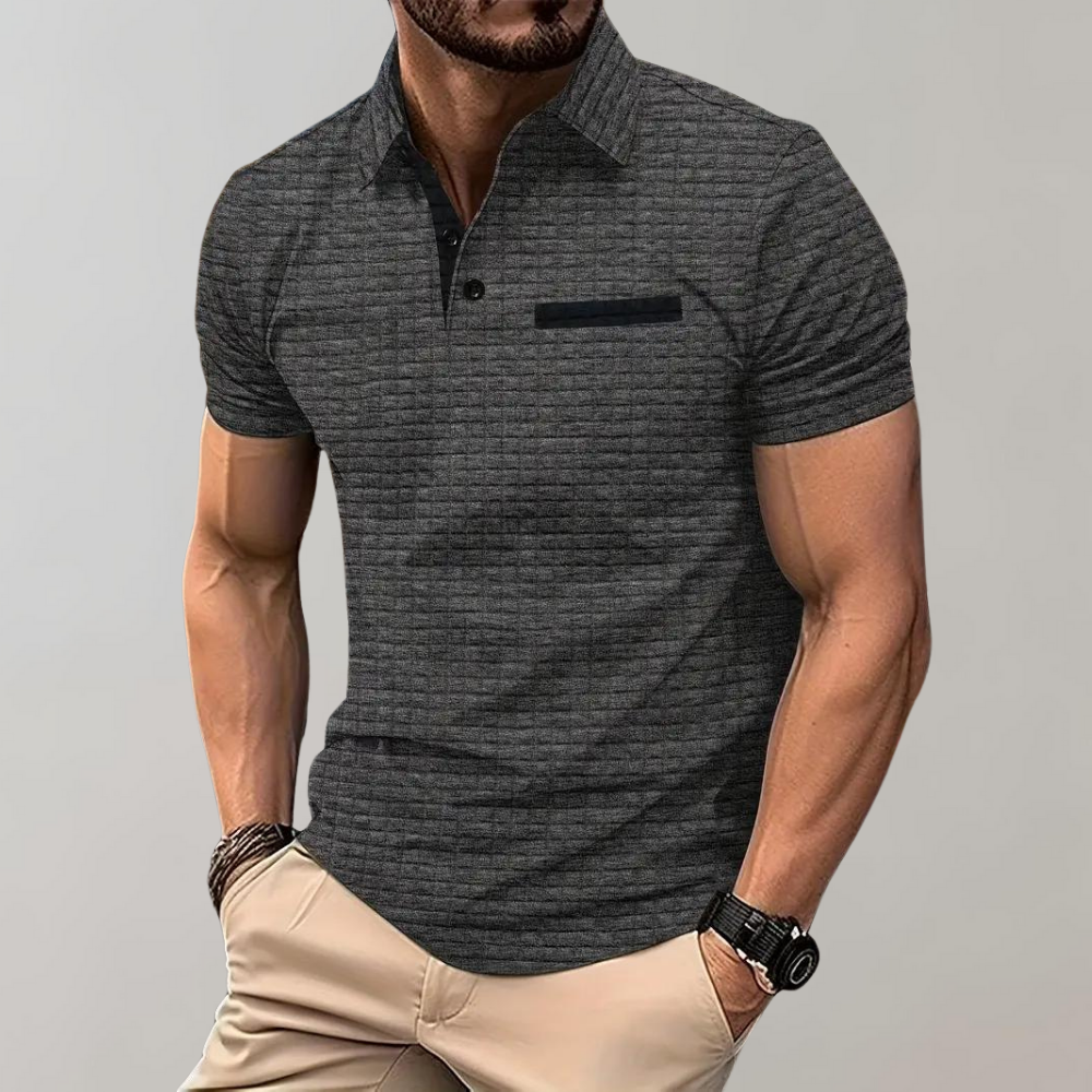 Slim-Fit Męska Koszulka Polo Wygodna i Stylowa