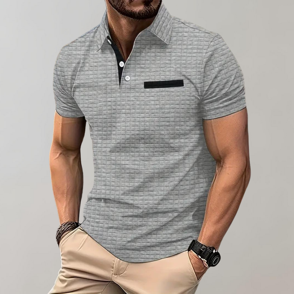 Slim-Fit Męska Koszulka Polo Wygodna i Stylowa