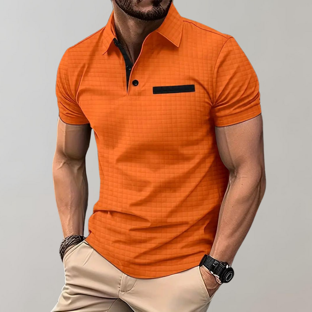 Slim-Fit Męska Koszulka Polo Wygodna i Stylowa