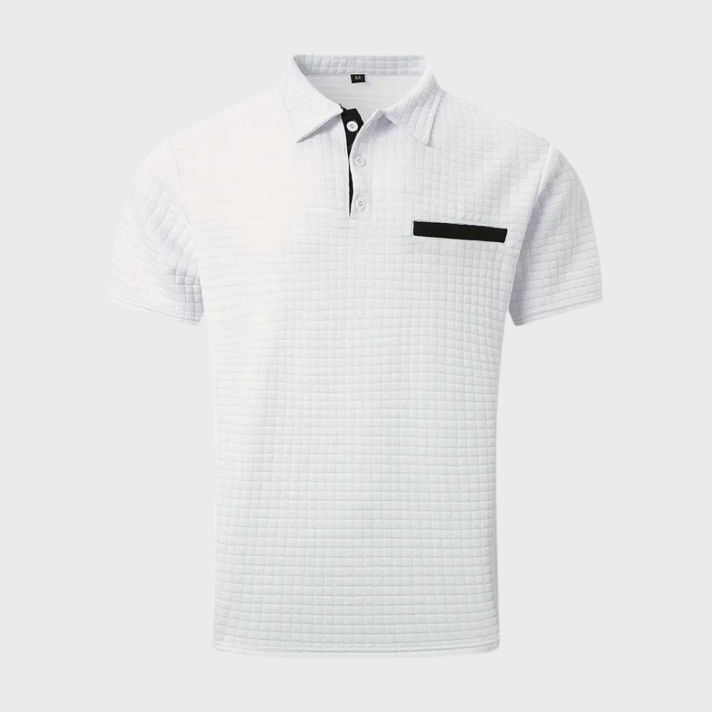 Slim-Fit Męska Koszulka Polo Wygodna i Stylowa