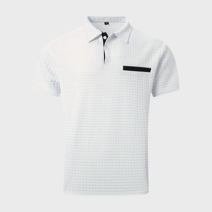 Slim-Fit Męska Koszulka Polo Wygodna i Stylowa