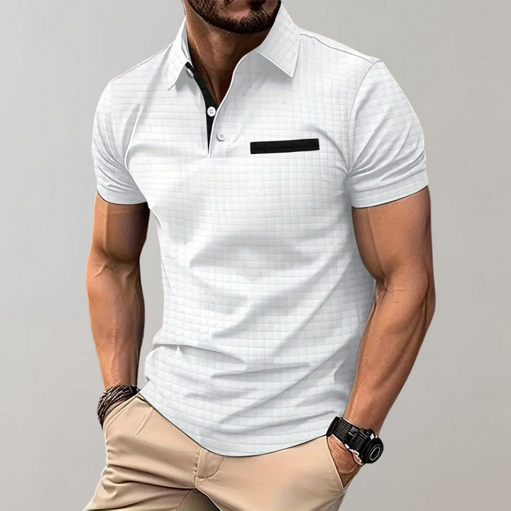 Slim-Fit Męska Koszulka Polo Wygodna i Stylowa