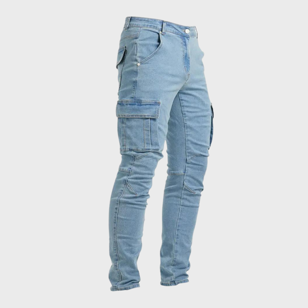 Męskie Spodnie Cargo Casual