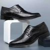 Męskie Skórzane Buty Oxford na Formalne Okazje
