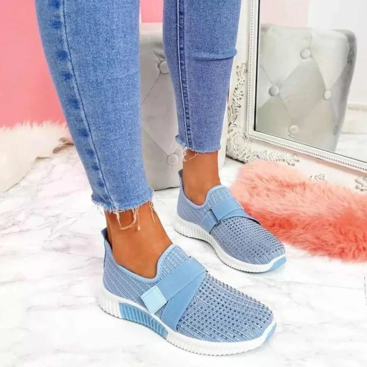 Oddychające Casual Slip-On Trampki Damskie