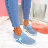 Oddychające Casual Slip-On Trampki Damskie