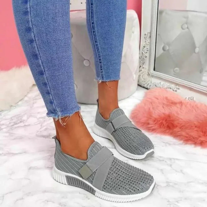 Oddychające Casual Slip-On Trampki Damskie