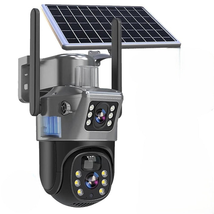 Bezprzewodowa kamera bezpieczeństwa 4K z panelem solarnym – DualGuard 4K