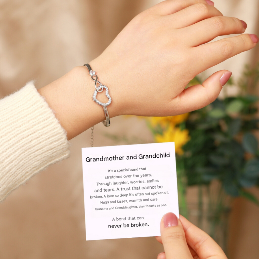 Bransoletka Nieskończoności Serce dla Kobiet