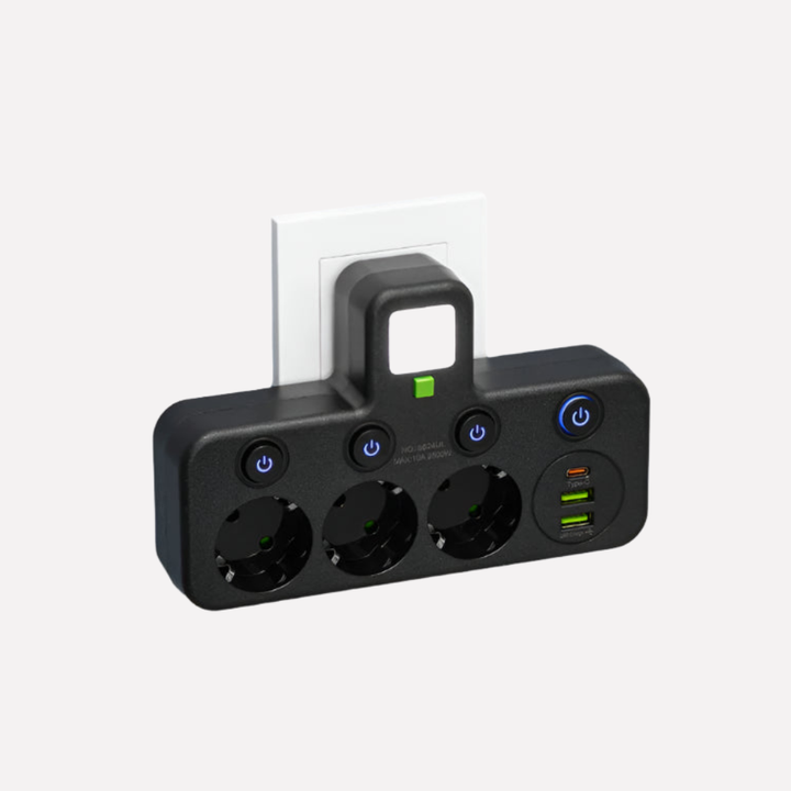 Listwa zasilająca z portami USB i USB-C