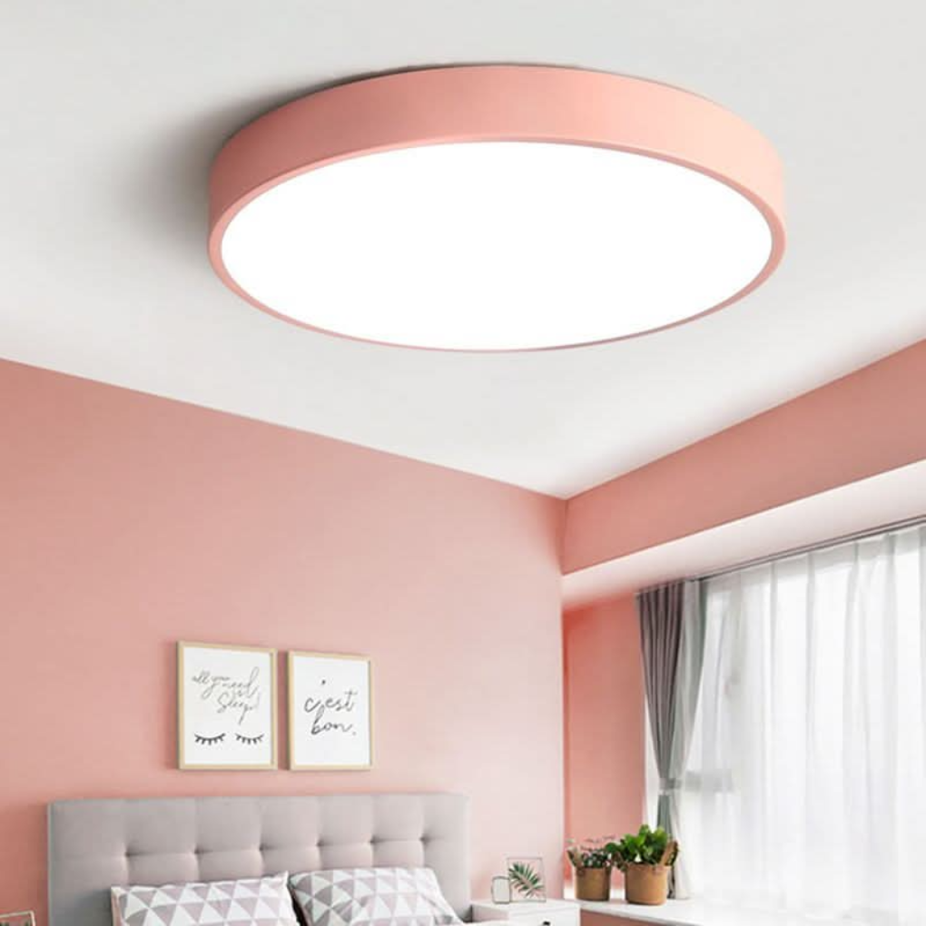 Okrągła lampka sufitowa LED