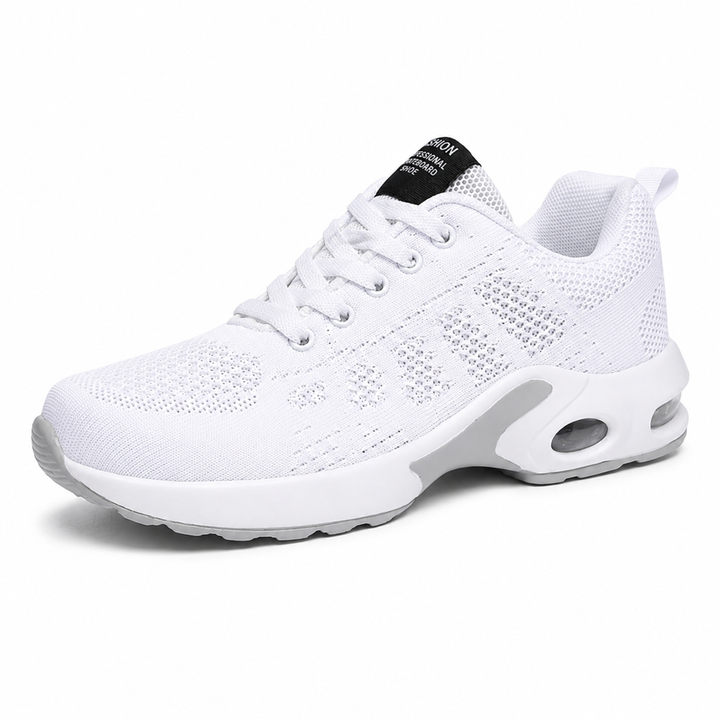 Lekkie ortopedyczne sneakersy damskie z oddychającej siateczki z wyściełaną podeszwą