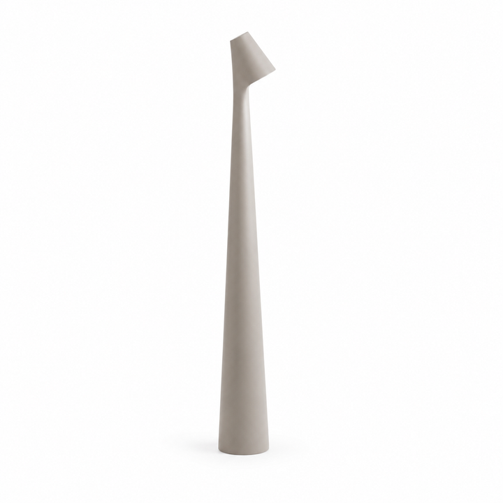 Ładowana lampa stołowa LED | Poliwęglan | 2700 K ciepła biel | 3 poziomy jasności