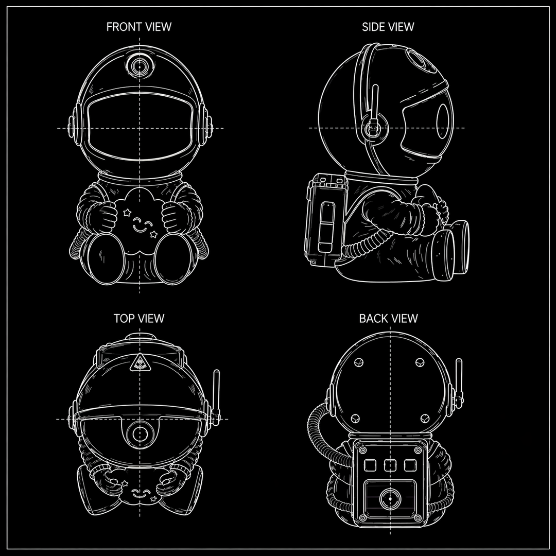 Projektor galaktyki Astronauta