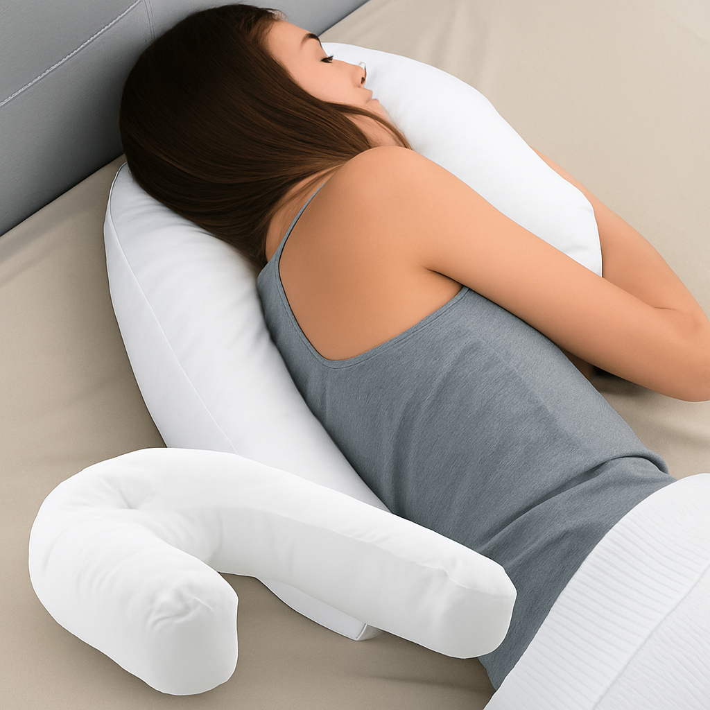 Ergonomiczna Poduszka dla Śpiących na Boku