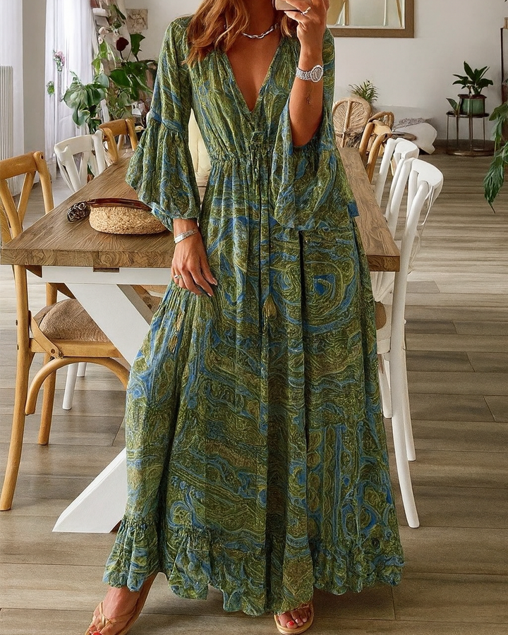 Maxi Sukienka Boho dla Kobiet