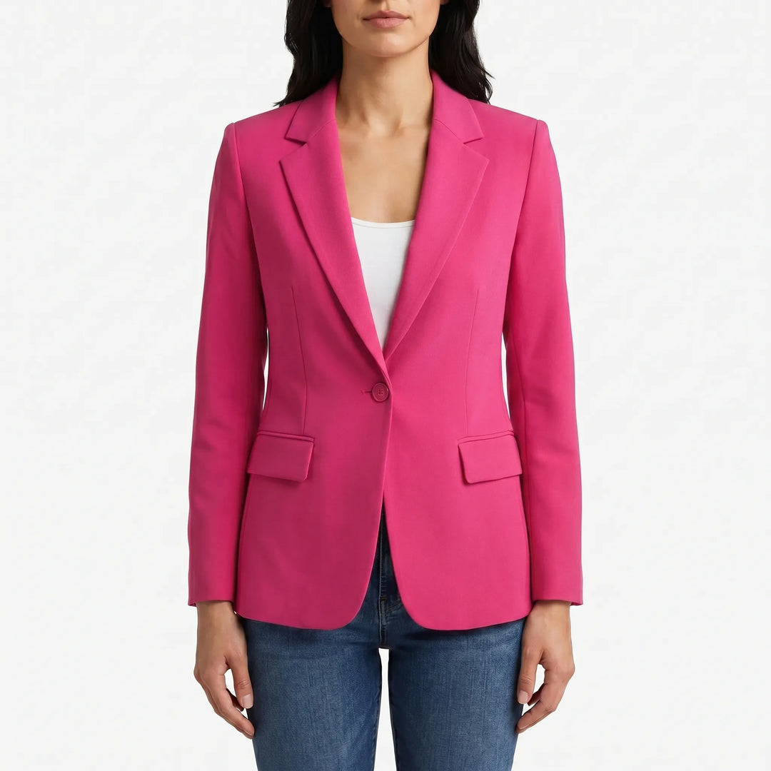 ClarvineTailored Single-Button Women's Blazer
