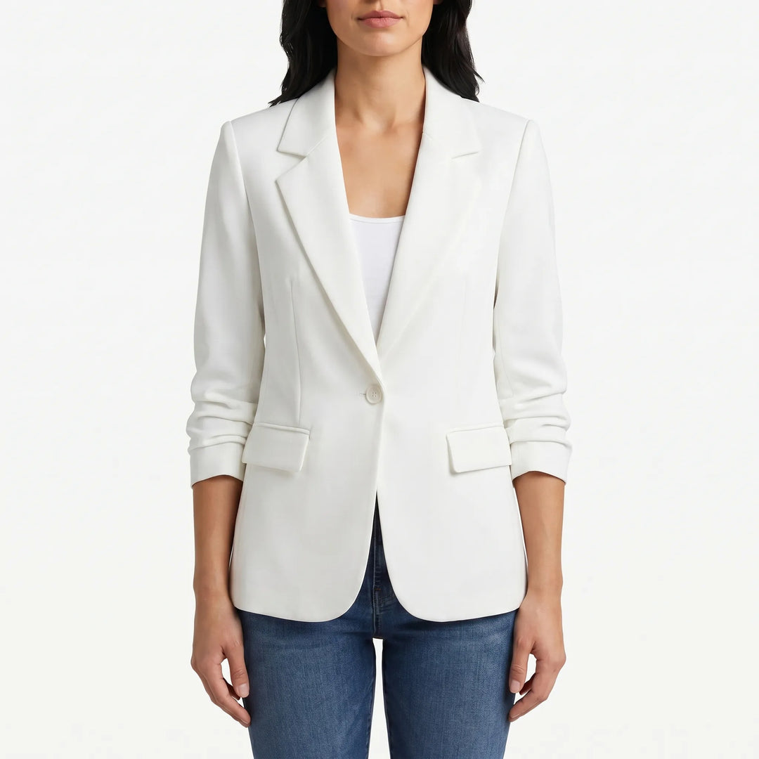 ClarvineTailored Single-Button Women's Blazer