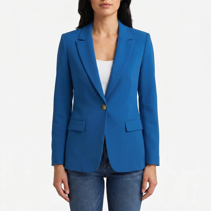 ClarvineTailored Single-Button Women's Blazer