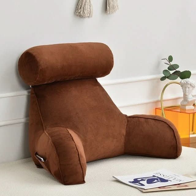BequemRücken – ergonomiczne wsparcie lędźwiowe z zagłówkiem i podłokietnikami