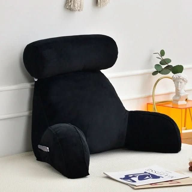 BequemRücken – ergonomiczne wsparcie lędźwiowe z zagłówkiem i podłokietnikami