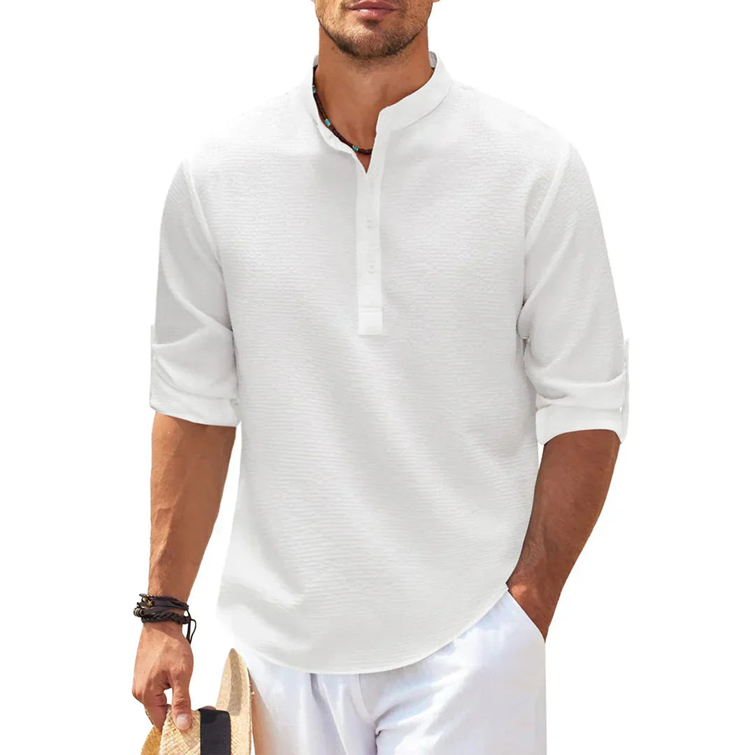 Stylowy Casual Męski Shirt Codzienna Elegancja z Relaksowanym Nutą