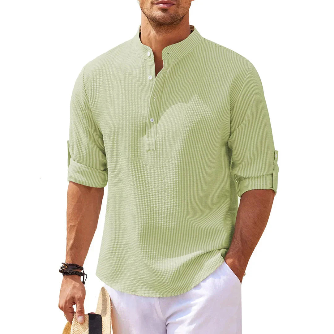 Stylowy Casual Męski Shirt Codzienna Elegancja z Relaksowanym Nutą