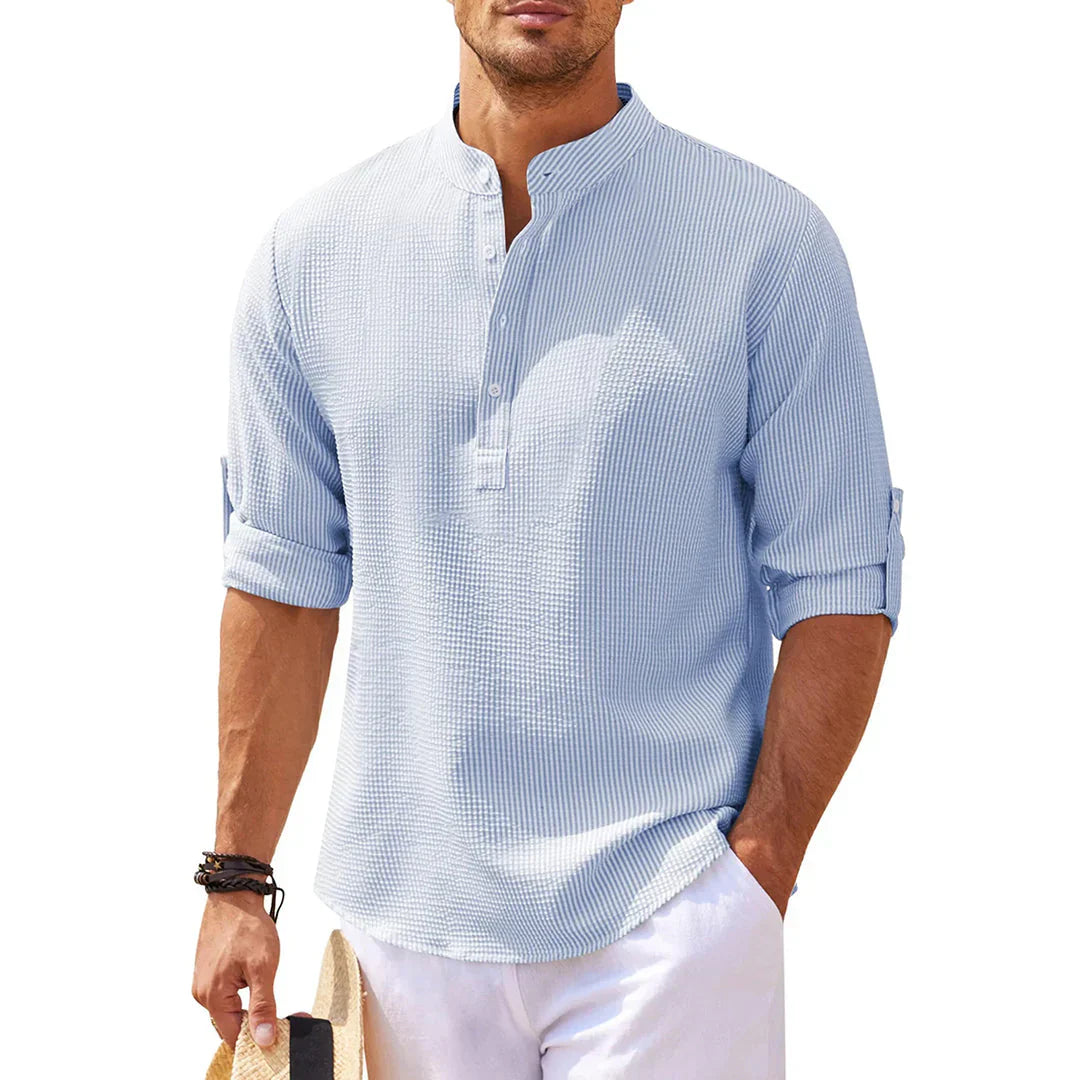 Stylowy Casual Męski Shirt Codzienna Elegancja z Relaksowanym Nutą