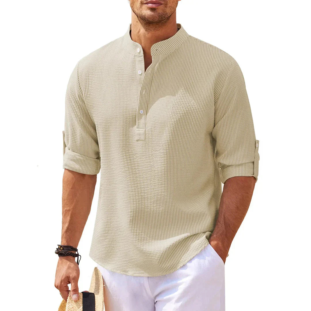 Stylowy Casual Męski Shirt Codzienna Elegancja z Relaksowanym Nutą