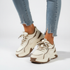Damskie sneakersy na grubej podeszwie - Cynthia