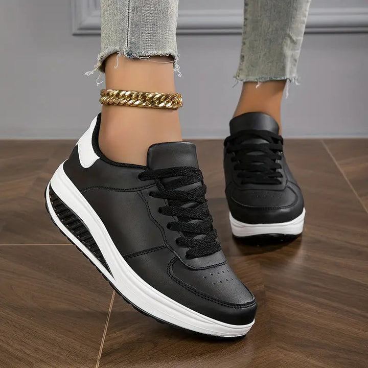 Damskie Buty Ortopedyczne Sznurowane - Komfortowe i Eleganckie Buty na Co Dzień