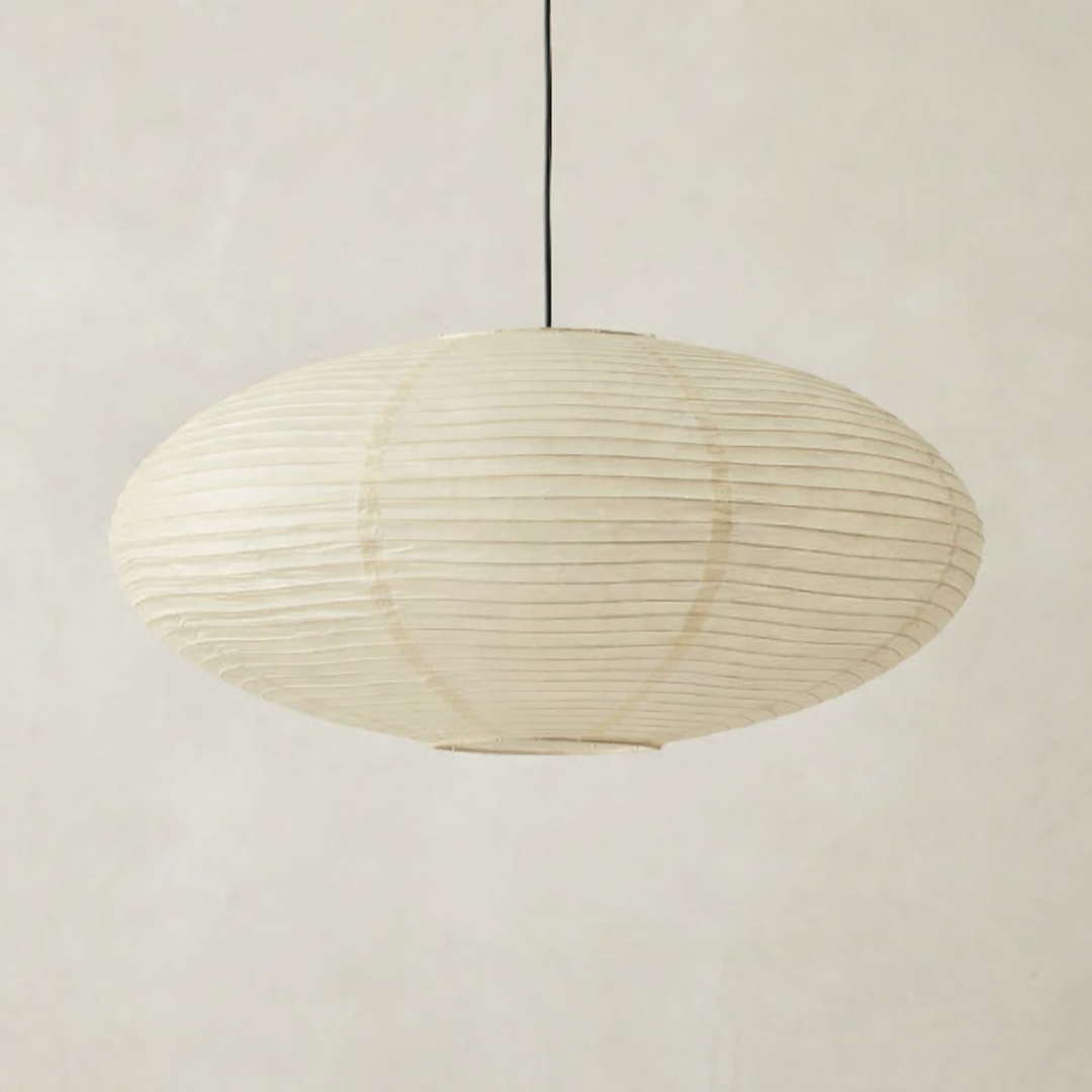 Papierowa lampa sufitowa LED Wabi