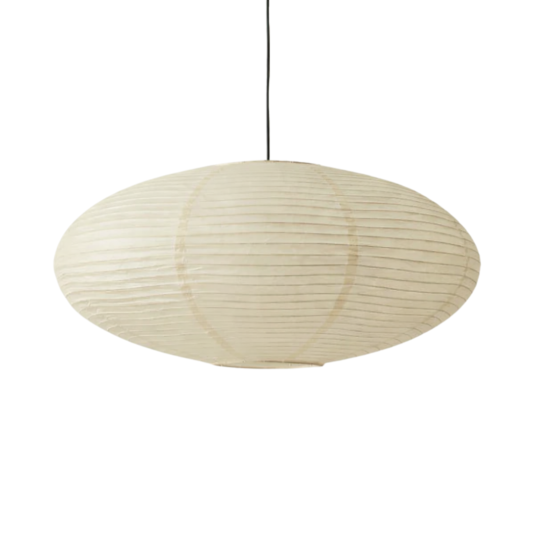 Papierowa lampa sufitowa LED Wabi