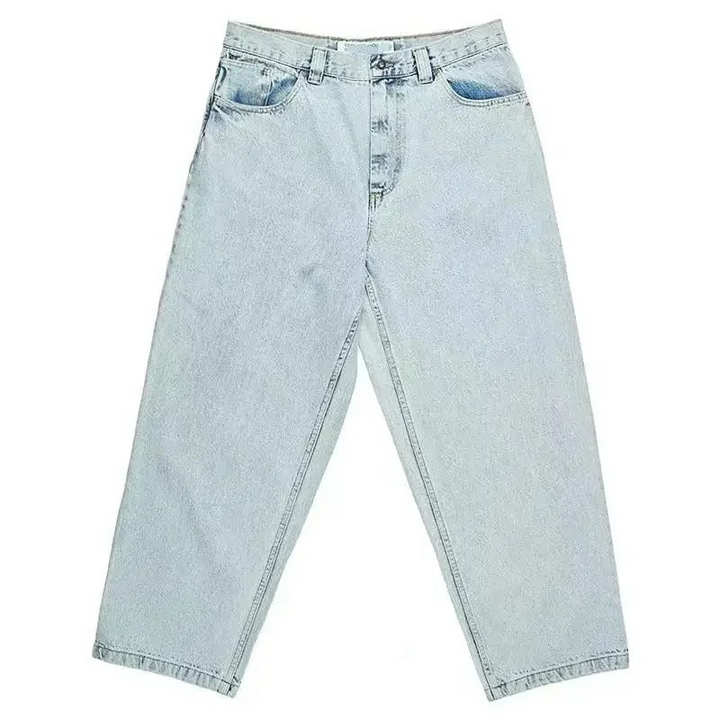 Duży Chłopiec - Spodnie Oversize w Stylu Skater dla mężczyzn